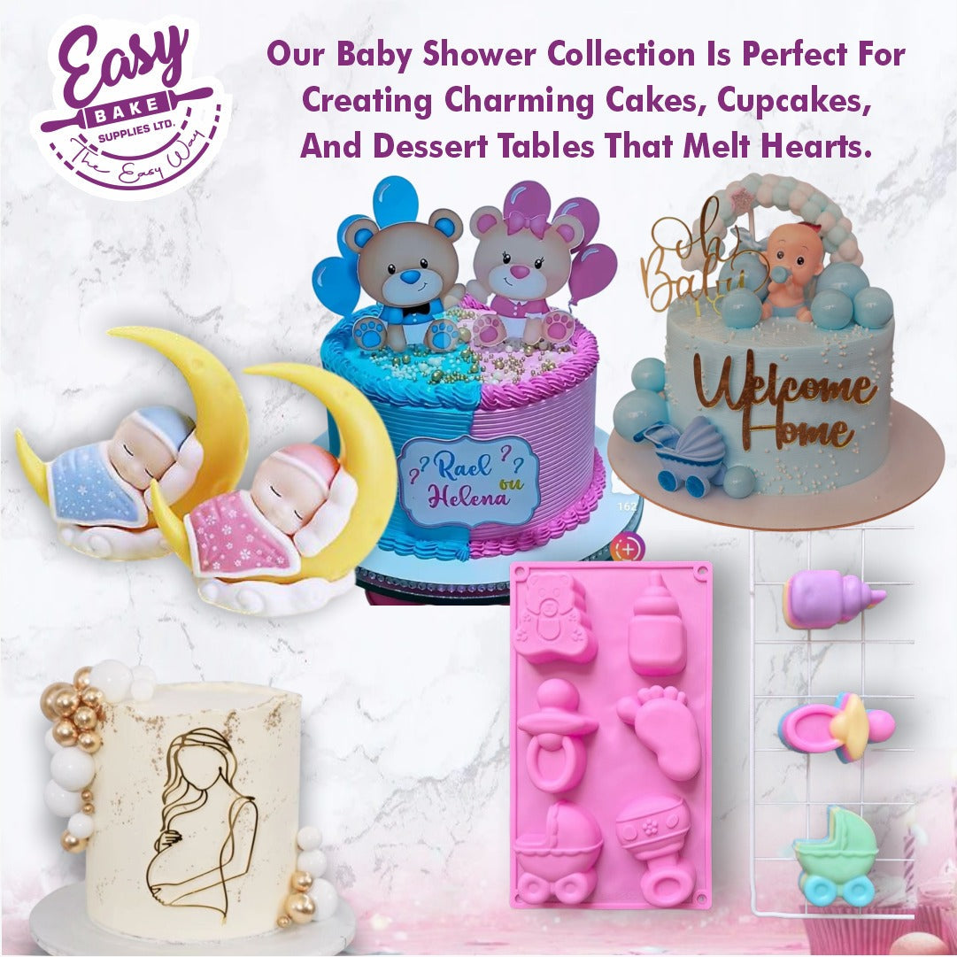 Baby Shower themed cakes