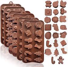 CHOCOLATE SILICON MOLD-XMASS