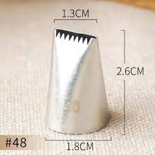 Decorating Nozzle Tips – Stainless Steel Icing Nozzles for Cakes, Cupcakes & Pastries