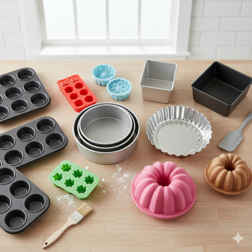 Bakeware, Tins, Moulds & Stencils