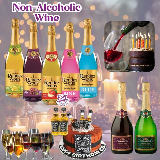 Non-alcoholic celebration drinks