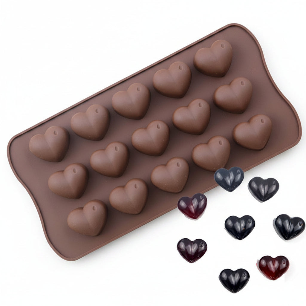 15HOLE HEART SHAPE MOLD