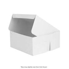 White Cake Boxes – Secure, Stylish & Ready for Delivery