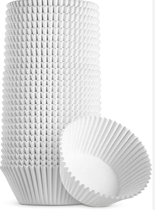 White Cupcake Cases