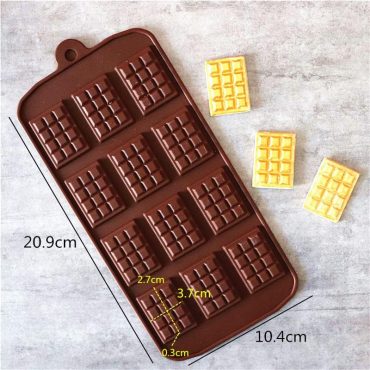 12 Hole Silicone Chocolate Mold