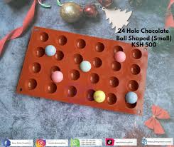 24 Hole Silicone Ball Shaped Mold