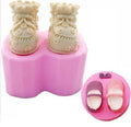 Baby Girl Shoe Cake Mold 2Pcs