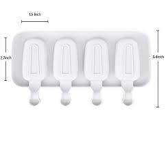 4 HOLE CAKESICLE OVAL MOLD 386