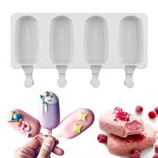 4 HOLE CAKESICLE OVAL MOLD 386