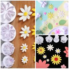 4PC Daisy Plunger Cutter Set
