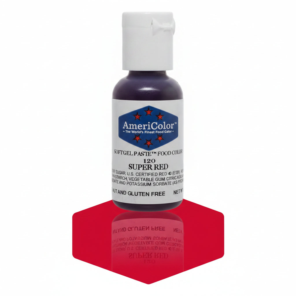 Americolor Super Red Soft Gel Paste Food Color 21g