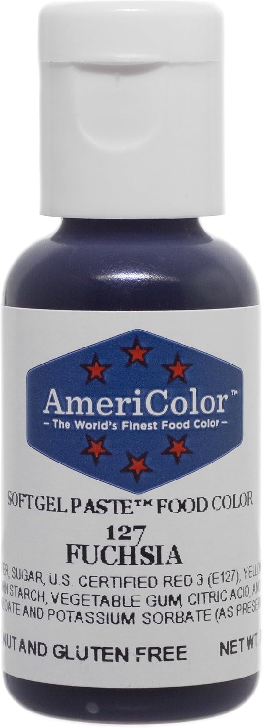 Americolor Fuchsia Soft Gel Paste Food Color 21g