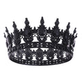 Fancy Black Cake Crown