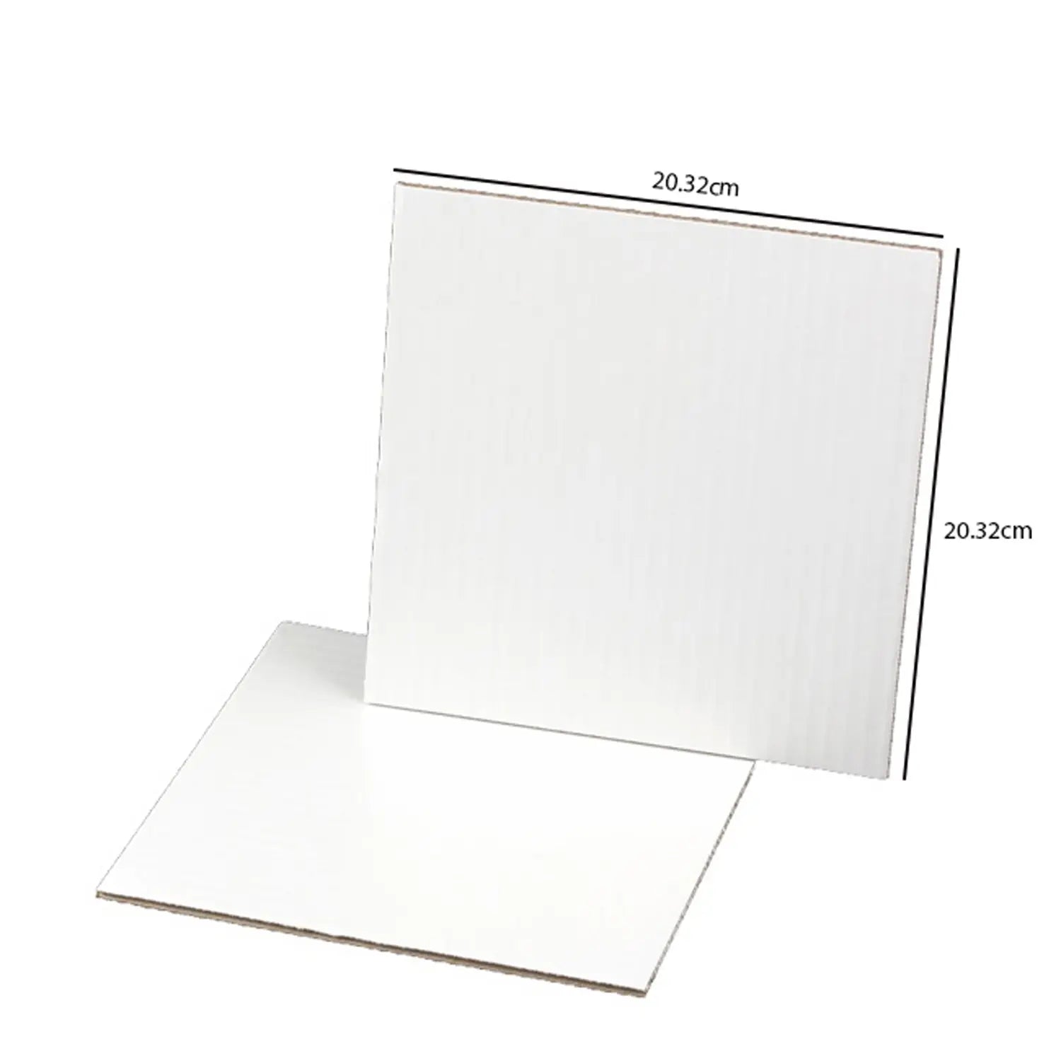 White Square Cake Board – Clean, Strong Base For All Cake Shapes