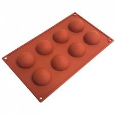 6 Hole Large Ball Shape Silicone Mold – Perfect for Creative Desserts and Treats