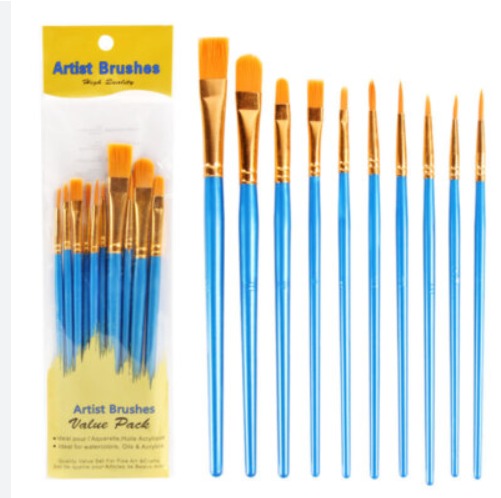 Artist Brush 10 Pieces