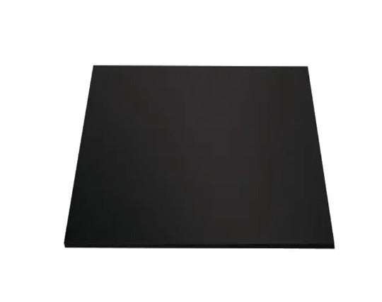 Black Square Normal Cake Board