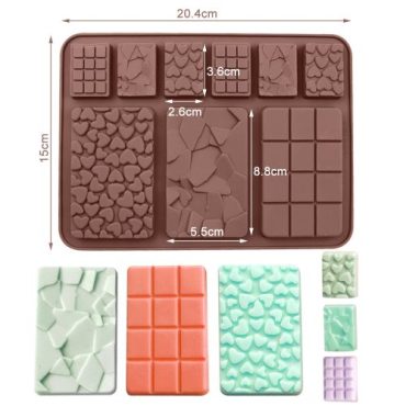 Cavity Chocolate Silicone Mold – Perfect for Homemade Chocolates & Treats