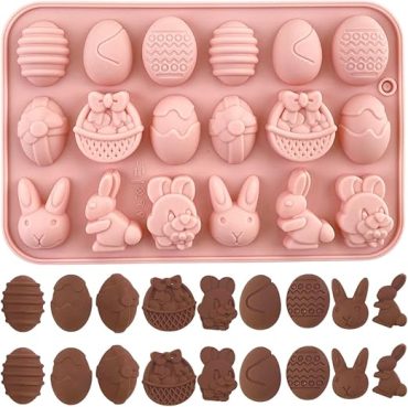 Bunny and Egg Silicone Mold – Perfect for Easter & Themed Treats