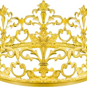 Gold Tiara Cake Topper – Add Royal Elegance to Your Cakes