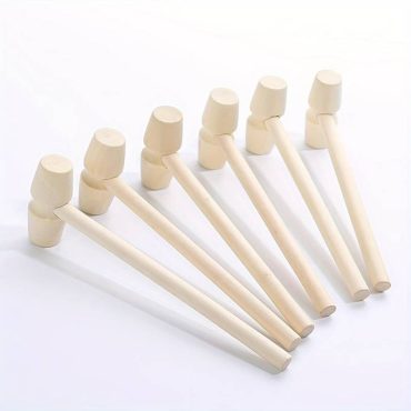Wood Crab Mallet – Perfect for Breakable Chocolate Hearts & Dessert Smash Cakes