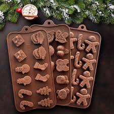 CHOCOLATE SILICON MOLD-XMASS