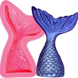 Blue Fish tail Mold for Cake – Mermaid & Ocean-Themed Cake Decorating Tool