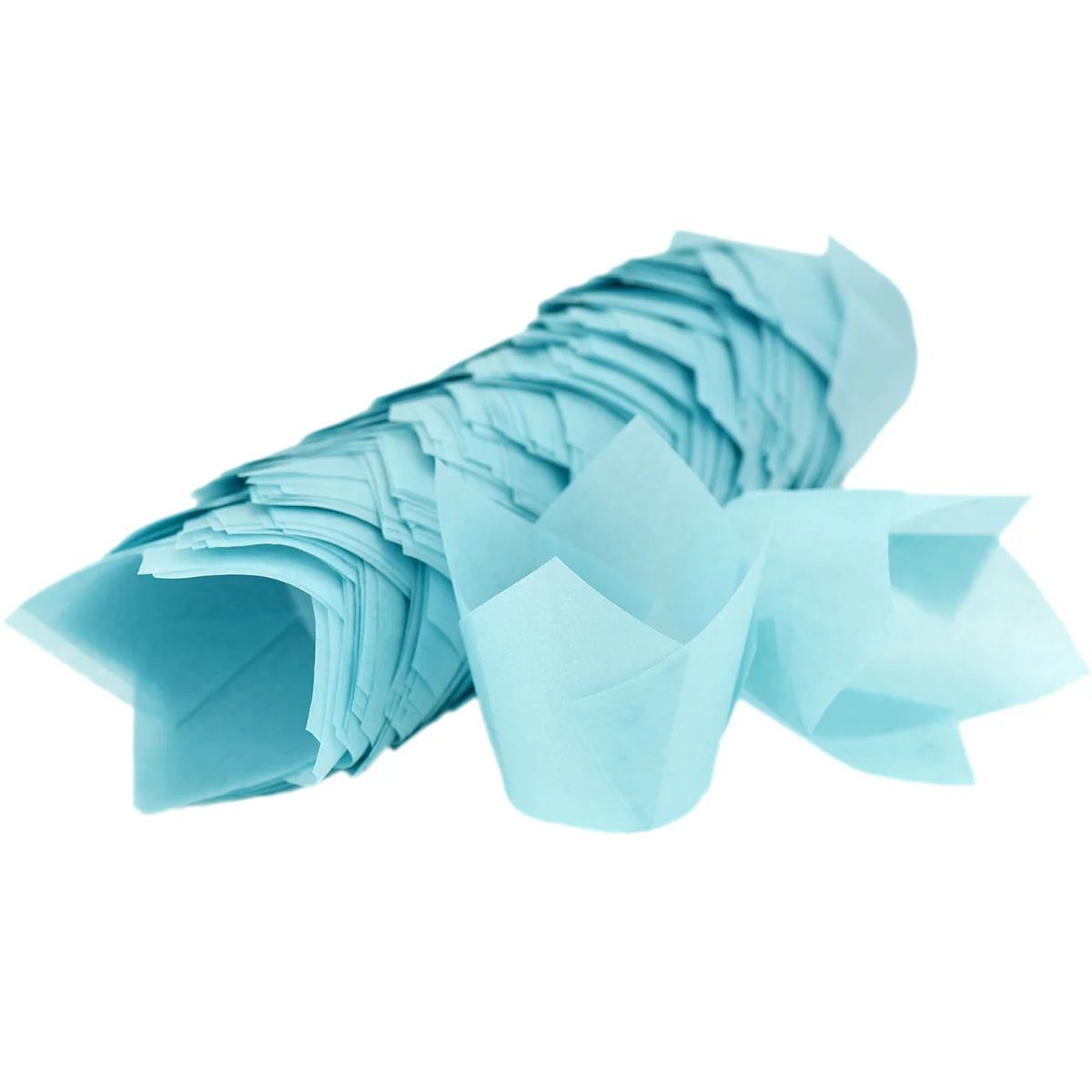 Tulip Blue Cases 50Pcs (15X15Cm) | Muffins