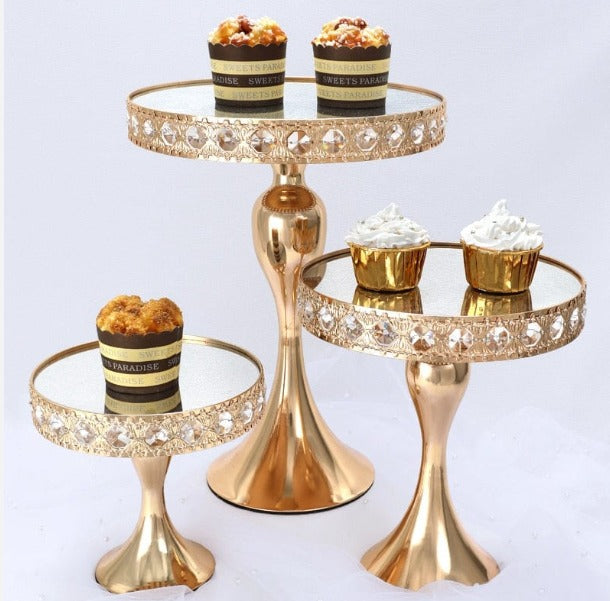 Gold Cake Stands