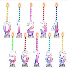 LED Number Candle – Light-Up Cake Topper