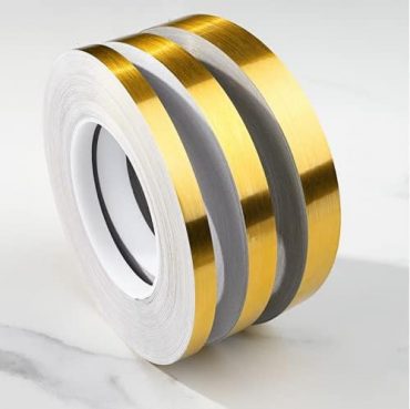 Metallic Gold Cake Tape – 20 mm × 50 m Food-Safe Decorative Ribbon