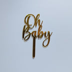 Oh Baby Topper | Baby Shower