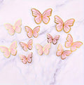 3D Non-Edible Butterflies (Set Of 12) | Reusable Cake & Dessert Toppers
