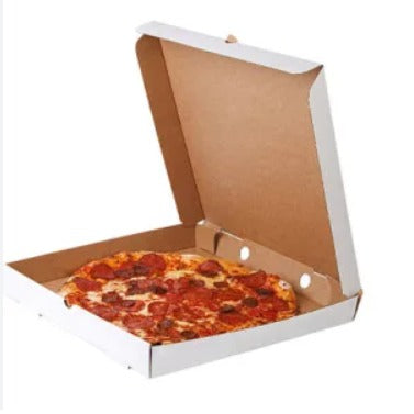 Pizza Box Grease Resistant Food Safe Packaging For Specialty Dessert