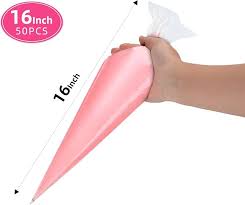 Heavy Disposable Piping Bags Roll – 16" (50 pcs)