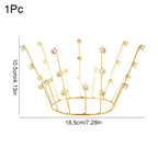 Fancy Gold Cake Crown