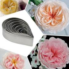 3 set Metallic Rose Cutters – Premium Flower-Shaping Tools