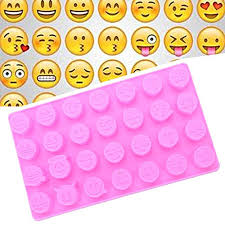 Silicone Emoji Mold – 28-Hole Fun Mould for Chocolates, Candy & Fondant