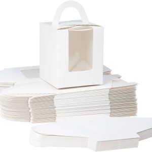 Single Cupcake Box – Ideal for Gifting & Safe Transport