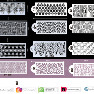 STENCIL  – Elegant Cake Decorating Stencil