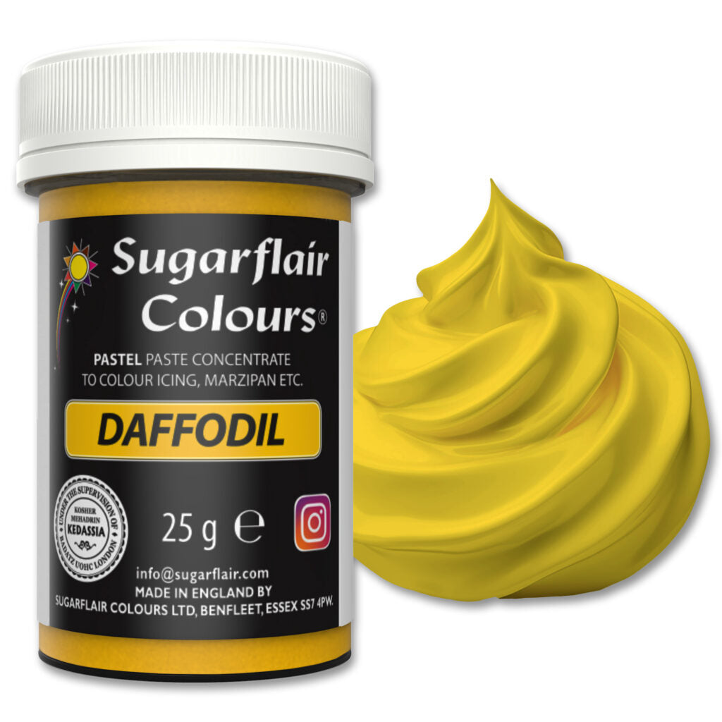 Sugarflair Paste Colour Pastel -DAFFODIL 25g