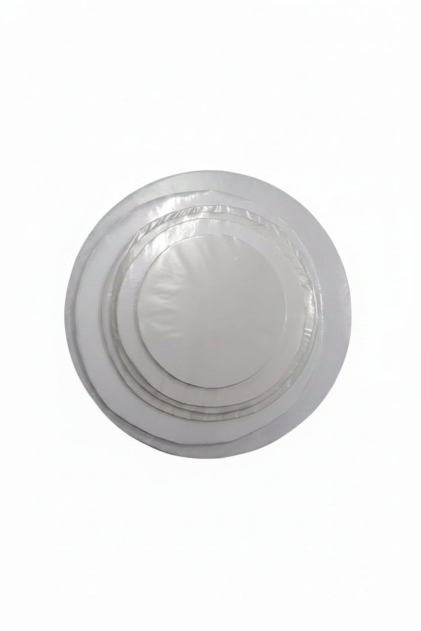 White Round Cake Boards