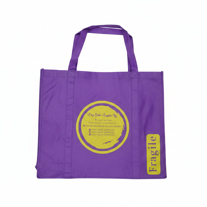 Purple E.B Carrier Bags