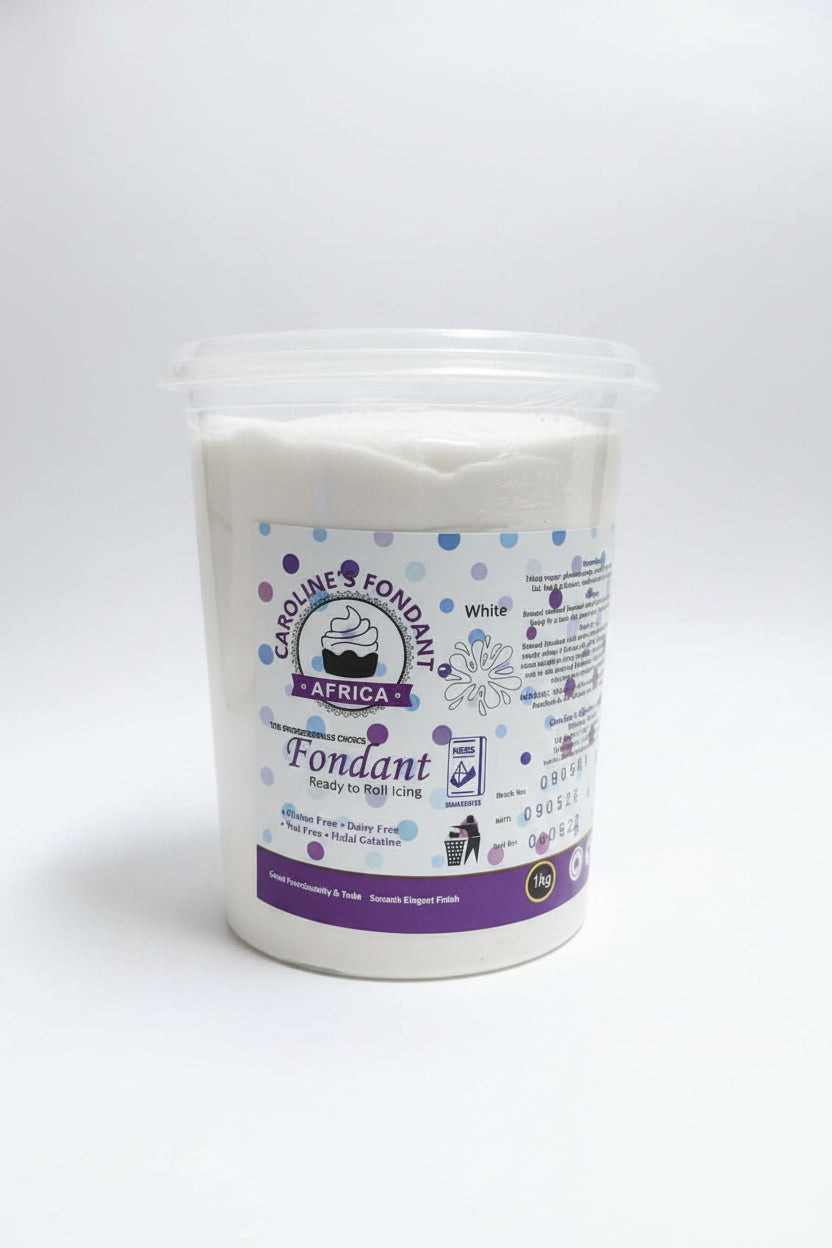 Carolines White Fondant 1kg