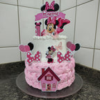 Minnie Mouse Customized Cartoon Themed   toppers