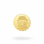 Acrylic Happy Fathers Day Disc Toppers