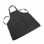 White and Black Stripped Adults and Kids Aprons