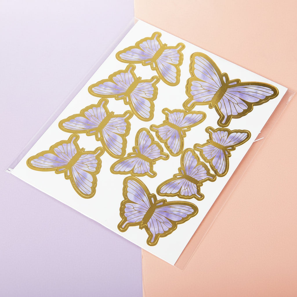 Coloured Butterflies