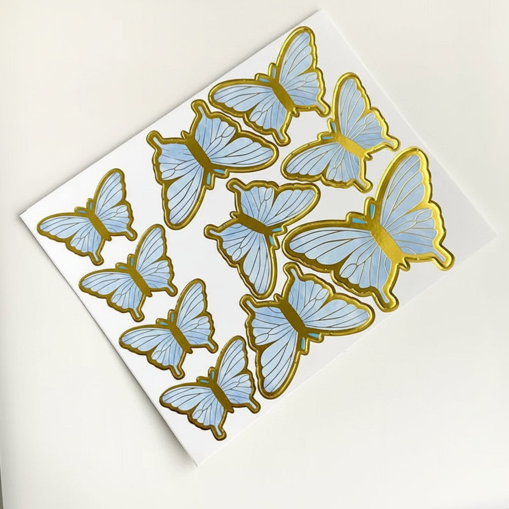 Coloured Butterflies