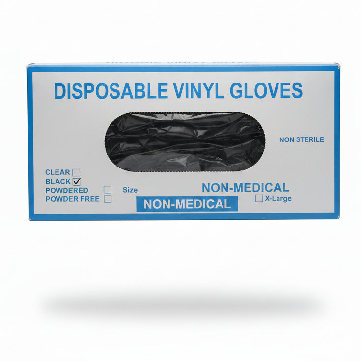 Black Disposable Nitrile gloves